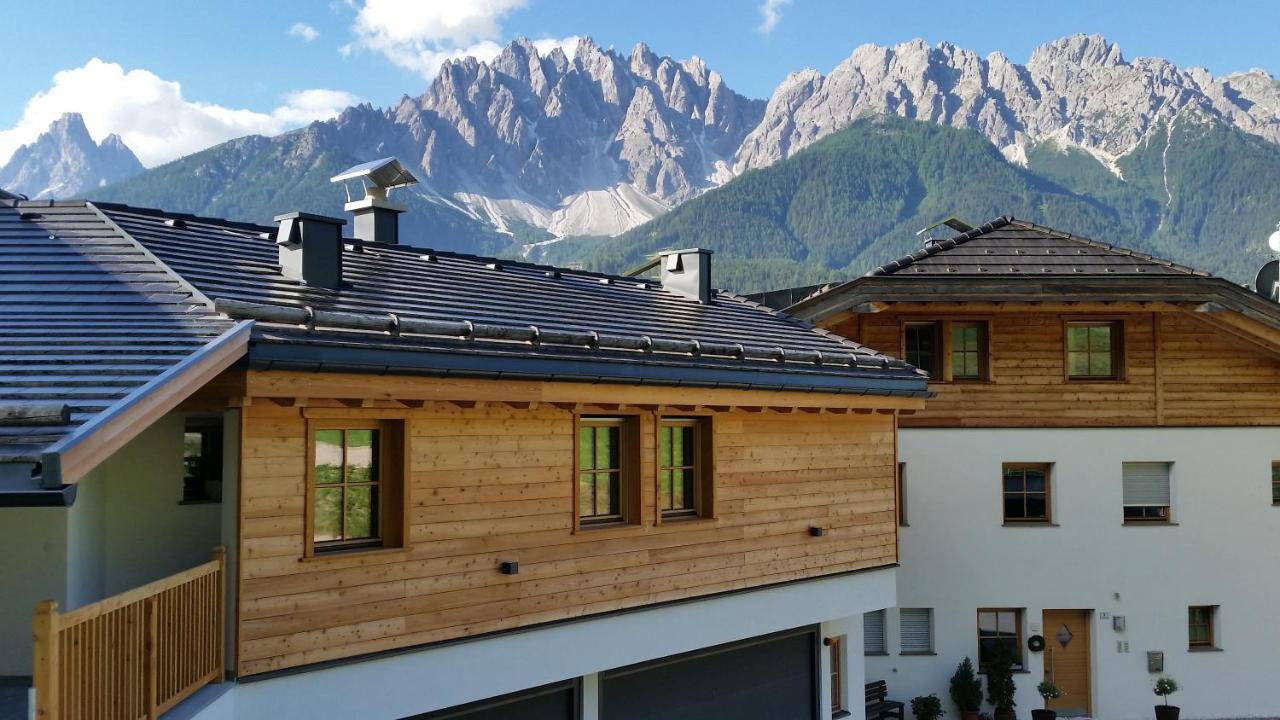 Chalet Novalis Villa San Candido Bagian luar foto